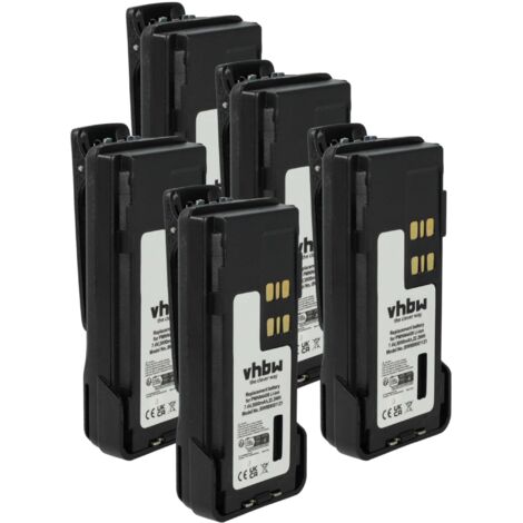 Vhbw 2x Batterie Compatible Avec Motorola XPR7350e, XPR7000, XPR3500e