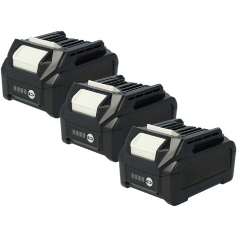 vhbw 3x Battery compatible with Makita CF002GZ, CL003GZ, CL003G, CL001GZ, CL001G, CL002GZ, CF002G, CL002G Power Tools (2500 mAh, Li-Ion, 40 V) (1/5)