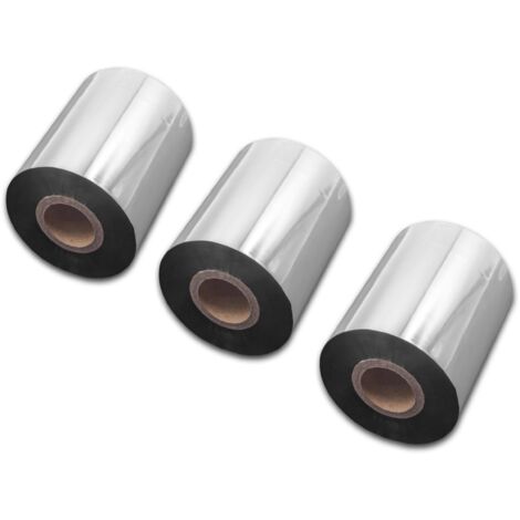 vhbw 3x Thermal Ribbon compatible with Godex EZ-6300 Plus, EZPI 1200 ...
