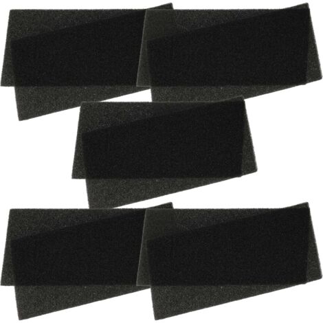 vhbw 10x foam filter 40 PPI compatible with Whirlpool AZAHP 8401 GR (857500326020), AZA-HP 8672 (857500303020) Tumble Dryer (1/5)