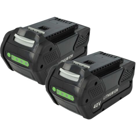 vhbw 2x Battery compatible with McCulloch LI 40CS, LI 40HT, LI 40GB, all 40V products, LI 40T Power Tools (4000 mAh, Li-Ion, 40 V) (1/5)