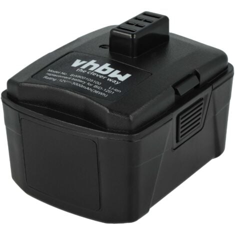 vhbw 1x Battery Replacement for Ryobi CB120L, BPL-1220
