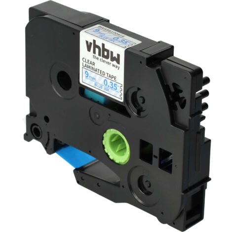 vhbw 1x Label Tape compatible with Brother PT H500LI, H500, H300LI, H75 ...