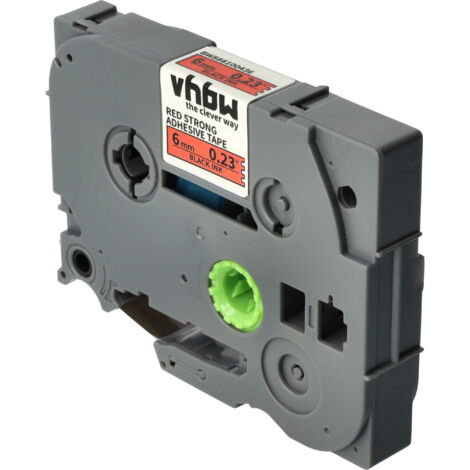 Vhbw 1x Ruban Compatible Avec Brother P-Touch PT-9800 Imprimante D'étiquettes 1,5m X 5,8mm Noir