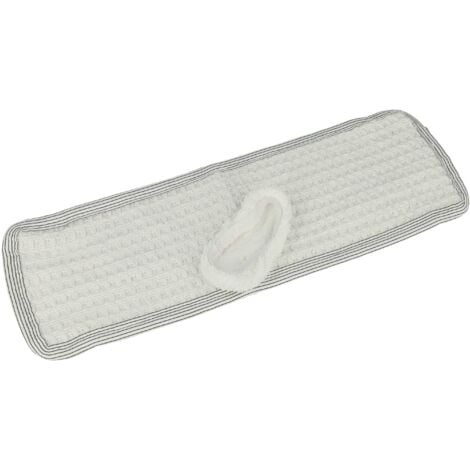 vhbw 2x Cleaning Pad compatible with Dirt Devil Vaporex M380S, M385, M385-1, M385-2 Hot Spray Steamer, Steam Mop - 1x cotton cover, 1x flat mop pad