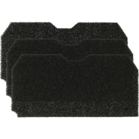 vhbw 3x sponge filter compatible with Blomberg TKF 1350, TKF 1340, TKF 7449 A, TKF 7350 S, TKF 1350/2, TKF 1350/02, TKF 1350 S Tumble Dryer (1/5)