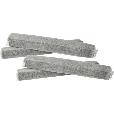 vhbw 4x Air Filter compatible with Miele KFN 37452, KFN 37432, KFN 29283, KFN 29683, KFN 29483, KFN 37282 Fridge - Activated Carbon (1/5)