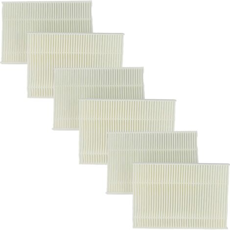 vhbw 6x pollen filter compatible with Bosch Logixx WTL6508GB/07 Tumble Dryer (1/5)