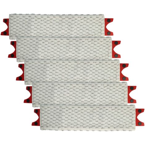 vhbw 5x Cleaning Cloth compatible with Vileda UltraMax XL, UltraMat XL Floor Mop (1/5)