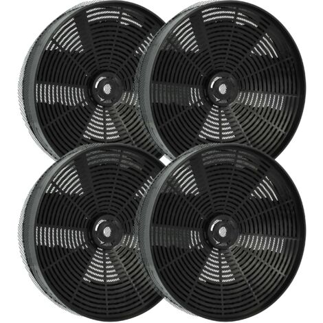 Vhbw 10x Activated Carbon Filter Compatible With Electrolux CHM186X 94264025900 Extractor Hood 21 Cm 90145781