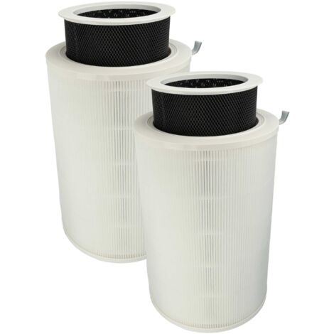 vhbw 2x Air Filter compatible with Xiaomi Mi Air Purifier Max Air Purifier - Combi Filter Pre Filter + HEPA + Activated Carbon (1/5)