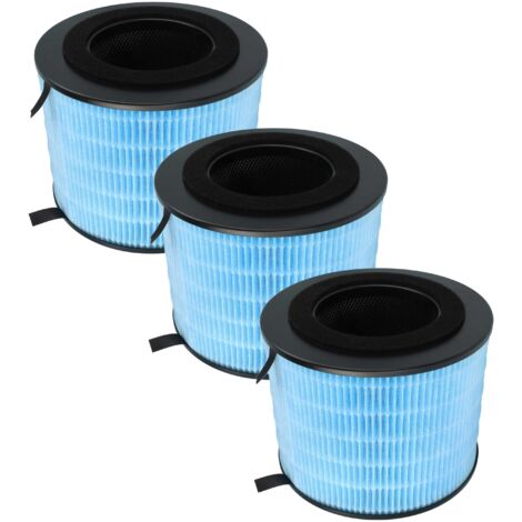 vhbw 3x Air Filter Replacement for Philips FYM220/30 for Air Purifier - Combi Filter Activated Carbon + SPM Filter (1/5)