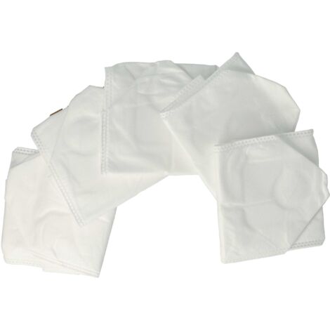 vhbw 5x Dust Bag compatible with Dreame L10s Pro Ultra Robot Vacuum Cleaner - Dust Storage Bag for the Suction Unit