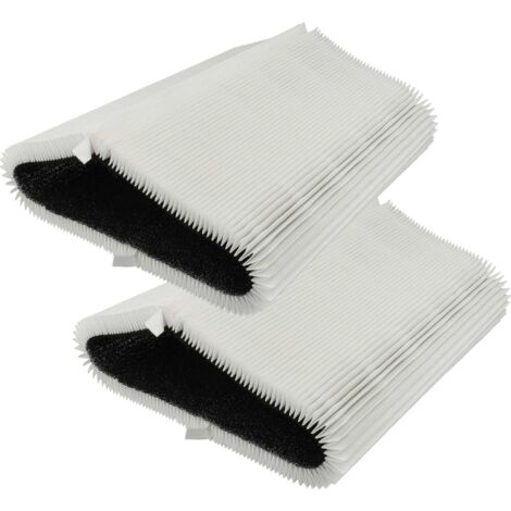 vhbw 2x H12 Filter compatible with Blueair Blue Pure 411, Joy S, 411+ Mini, 3210 Artic Trail, car Air Cleaner - Spare Air Filter (1/5)