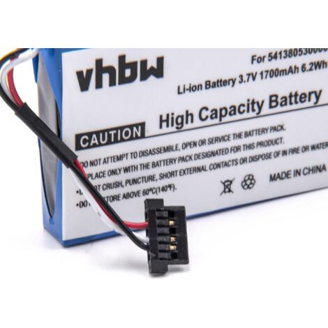 vhbw batteria compatibile con Becker Transit 50 navigatore GPS (1200mAh