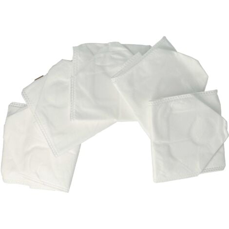 vhbw 5x Dust Bag compatible with Xiaomi S20+ Robot Vacuum Cleaner - Dust Storage Bag for the Suction Unit