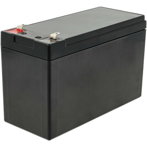 vhbw Battery compatible with Panasonic LC-R129CH1, LC-R129P1, UP-VW1234P1, UP-RW1245P1, UP-RWA1245P1, UP-RW1245CH1 UPS (9000 mAh, 12 V, AGM)