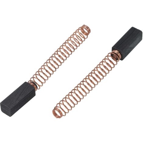 vhbw 2x Carbon Brush 6 x 6 x 17 mm replacement for Black & Decker 904764 for power drill