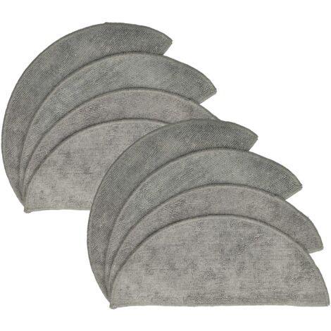 vhbw 8x Cleaning Cloth compatible with Lefant T700, M571, M501A Robotic Vacuum Cleaner - microfibre cloth (1/5)