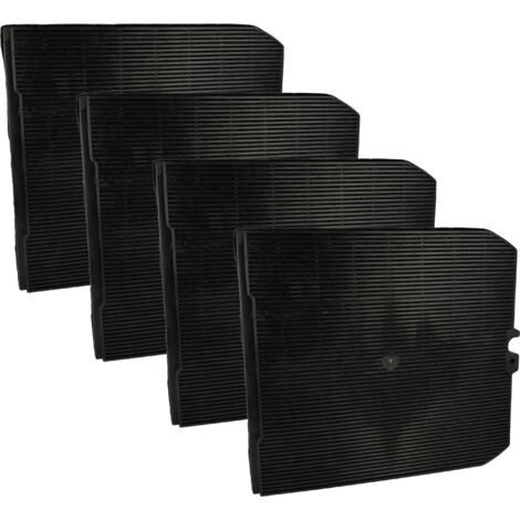 vhbw 4x Activated Carbon Filter compatible with Falmec STREAM 1430 Extractor Hood (1/5)