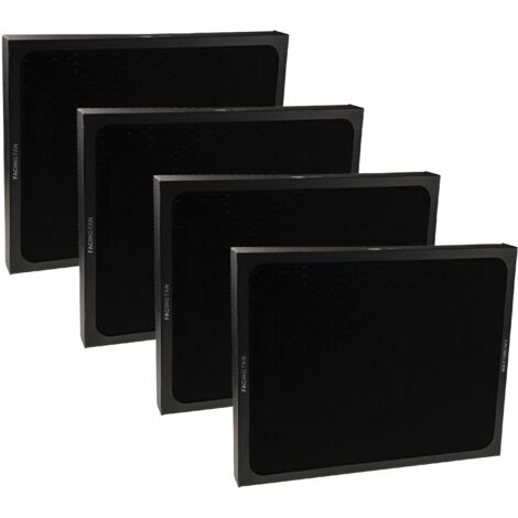 vhbw 4x Air Filter compatible with Blueair Classic 250E, 270E, 270 Air Purifier - Combi Filter Particle + Activated Carbon (1/5)