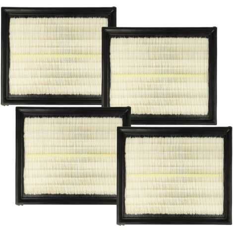 vhbw Set 4x Filter compatible with Protool Festool VCP 260 E-M AC, 260 E-L AC, 260 AC, 360 AC Vacuum Cleaner - Main Filter (1/5)