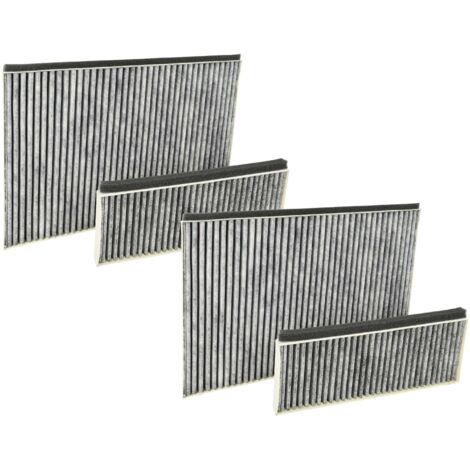 VEVA HEPA Filters Compatible With Coway Airmega AP-1512HH - 2 Pack HEPA Air Purifier Filters With 8 Charcoal Pre-Filters Compatible With Coway Airmega 200M Air Purifier