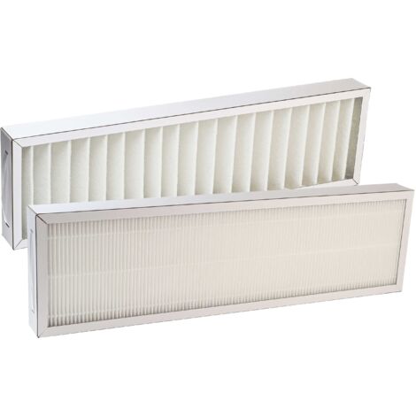 Vhbw 2x Filtro De Aire G4 Compatible Con Pluggit Avent P180 Ventilador Unidad De Ventilacion Blanco 85301163