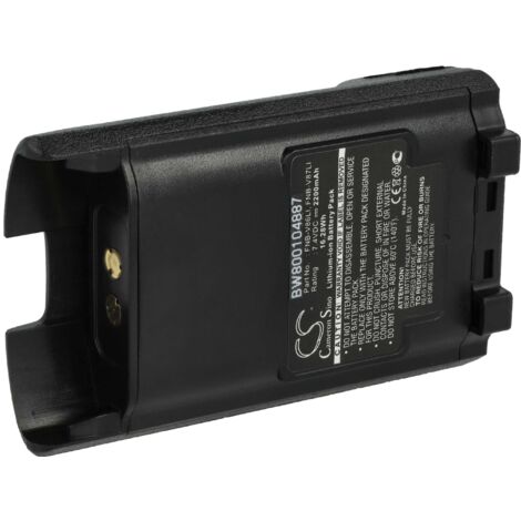 vhbw Battery compatible with Vertex Yaesu VX-929, VX-924, VX-921 Radio, Walkie-Talkie (2200 mAh, 7.4 V, Li-Ion) (1/5)