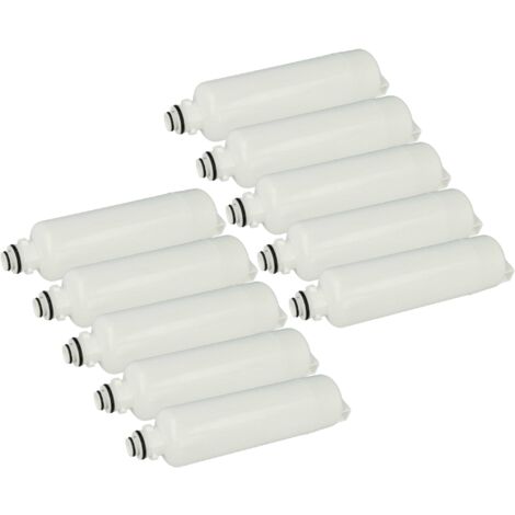 vhbw 10x Fridge Water Filter compatible with Bosch PD00067212, KAG93AIEPG/01, WFS210MF, WFS200MF Refrigerator (1/5)