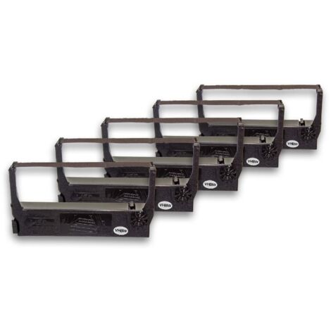vhbw 5x Ribbon Cartridge compatible with Micros 1700, 2700 Receipt ...