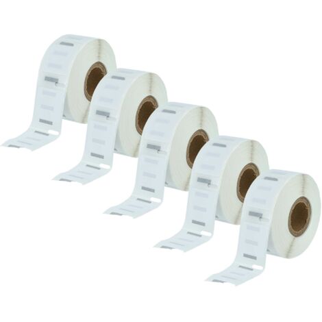 vhbw 5x Label Roll 25mm x 25mm (750 Label) Replacement for Dymo S0929120 for Label Maker White (1/5)