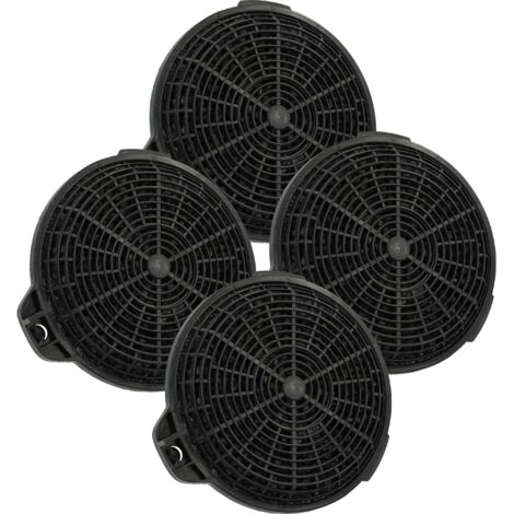 vhbw 4x Activated Carbon Filter compatible with Cooke & Lewis CLCH60LKBL, CLCGS90, CLCGS60, CLCGLEDS60, CLCGLEDB60 Extractor Hood - 13.25 cm (1/5)