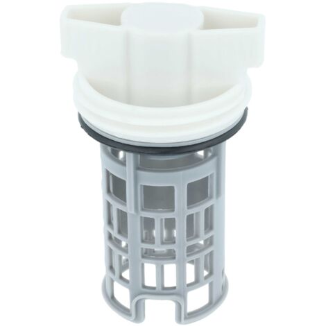 vhbw Lint Sieve Filter compatible with Samsung WF365BTBGWR/A2, WF363BTBEUF/A2, WF365BTBGSF/A2, WF361BVBEWR/A2 Washing Machine - 4.2 cm (1/5)