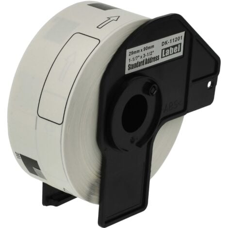 Vhbw Etiketten-Rolle 29x90mm - Passend Für Brother Drucker, 400 Stück Premium Aufkleber