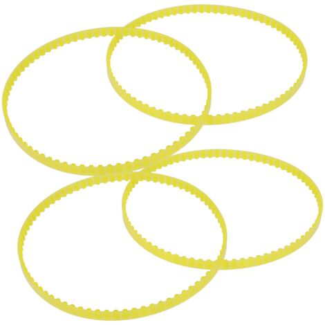 vhbw 4x Toothed Drive Belt Replacement for GH45843 3468-T34562FD819992 for Pool Robot, Pool Vacuum Cleaner - Drive Belt (1/5)