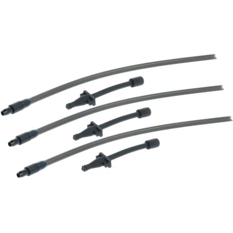 vhbw 3x Milk Hose Set compatible with Siemens TQ507DF3/04, TQ505DF8/04 Coffee Machine - 3x milk adapter, 3x milk tube (1/5)