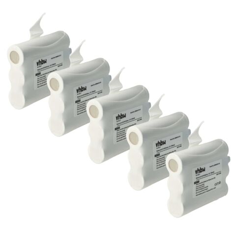 vhbw 5x Battery compatible with Midland XT74, XT70 Radio, Walkie-Talkie (1000 mAh, 3.6 V, NiMH) (1/5)