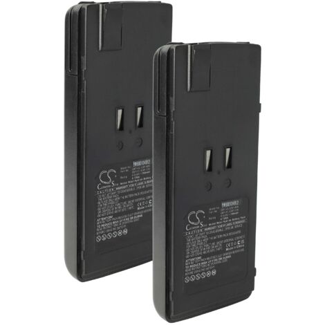 vhbw 2x Battery compatible with Alinco DJ-196T, DJ-196, DJ-195T, DJ-195, DJ-438, DJ-296T, DJ-296, DJ-193 Radio, Walkie-Talkie (700 mAh, 9.6 V, NiMH) (1/5)