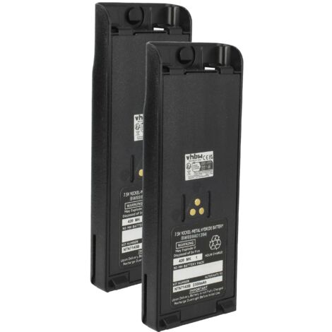 vhbw 2x Battery compatible with Motorola MTS2000, MTS2010, MTS2013 ...
