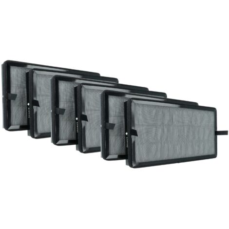 vhbw 2 HEPA-filters geschikt voor Kärcher luchtreiniger AF 100 - reservefilters met geïntegreerd actief koolfilter