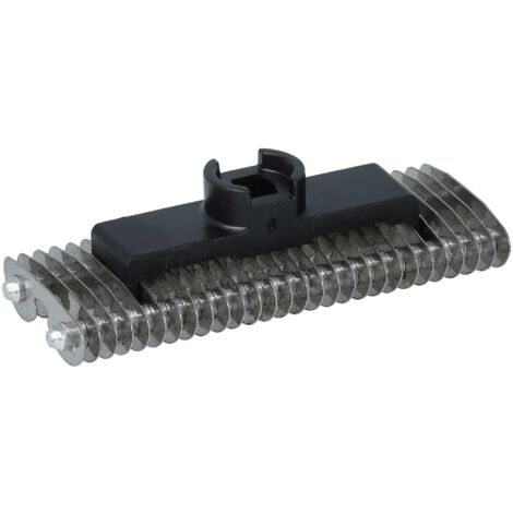 vhbw 1x cutter block Replacement for Remington SP-61, SP-62 for Razor, Shaver, Trimmer Black Silver