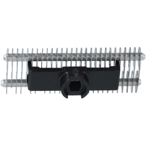 vhbw 1x cutter block Replacement for Remington SP-61, SP-62 for Razor, Shaver, Trimmer Black Silver
