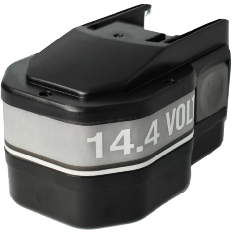 vhbw 3x Battery Replacement for Milwaukee 0516-20, 0514-52, 0516-52, 0516-22, 0612-22, 0612-20, 0612-26 for Power Tools (1500 mAh, NiMH, 14.4 V)