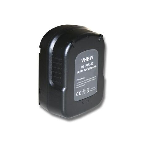 Replacement for Black & Decker HPB12 Battery Compatible with Black & Decker  12V HPB12 Power Tool Battery (1300mAh NICD)