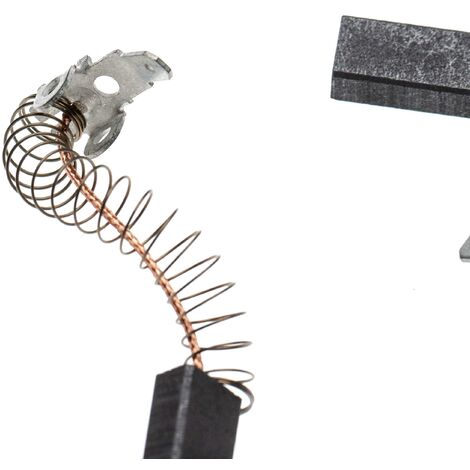 2x Carbon Brush Motor Brush 37 X 10 X 6,3mm Compatible With Miele Meteor Typw753 De Meteor Typw754 Es Washing Machine Vhbw