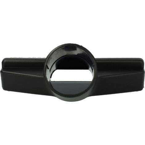 vhbw Vacuum Cleaner Head compatible with Kärcher NT 22/1 Ap L, NT 22/1 Ap Te L, NT 30/1 Ap L Vacuum Cleaner + Bristles, Round Diameter 35 mm, 14 cm