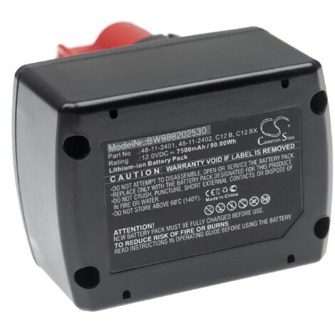 Milwaukee m12 battery online compatibility