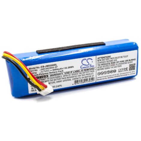 Batteria Litio 3.7v Batteria Per JBL Charge3 - 6000mAh 3.7V, Ricambio