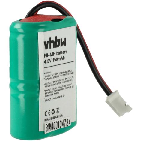 2-Pack Replacement Batteries For SportDog FR200 & Other Models - 4.8V, 150mAh NiMH